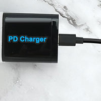 Buy Type C Female to DC Male PD Adapter