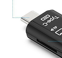 CHEAP Multifunction USB-C/USB OTG Card Reader