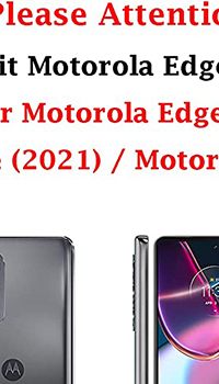 Motorola Edge (2022) XT2205-3 Verizon Tempered Glass Film Screen Protector